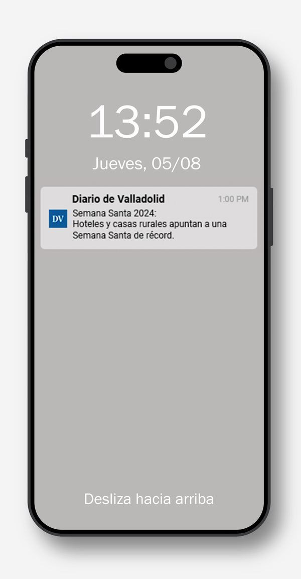 Notificaciones Diario de Valladolid